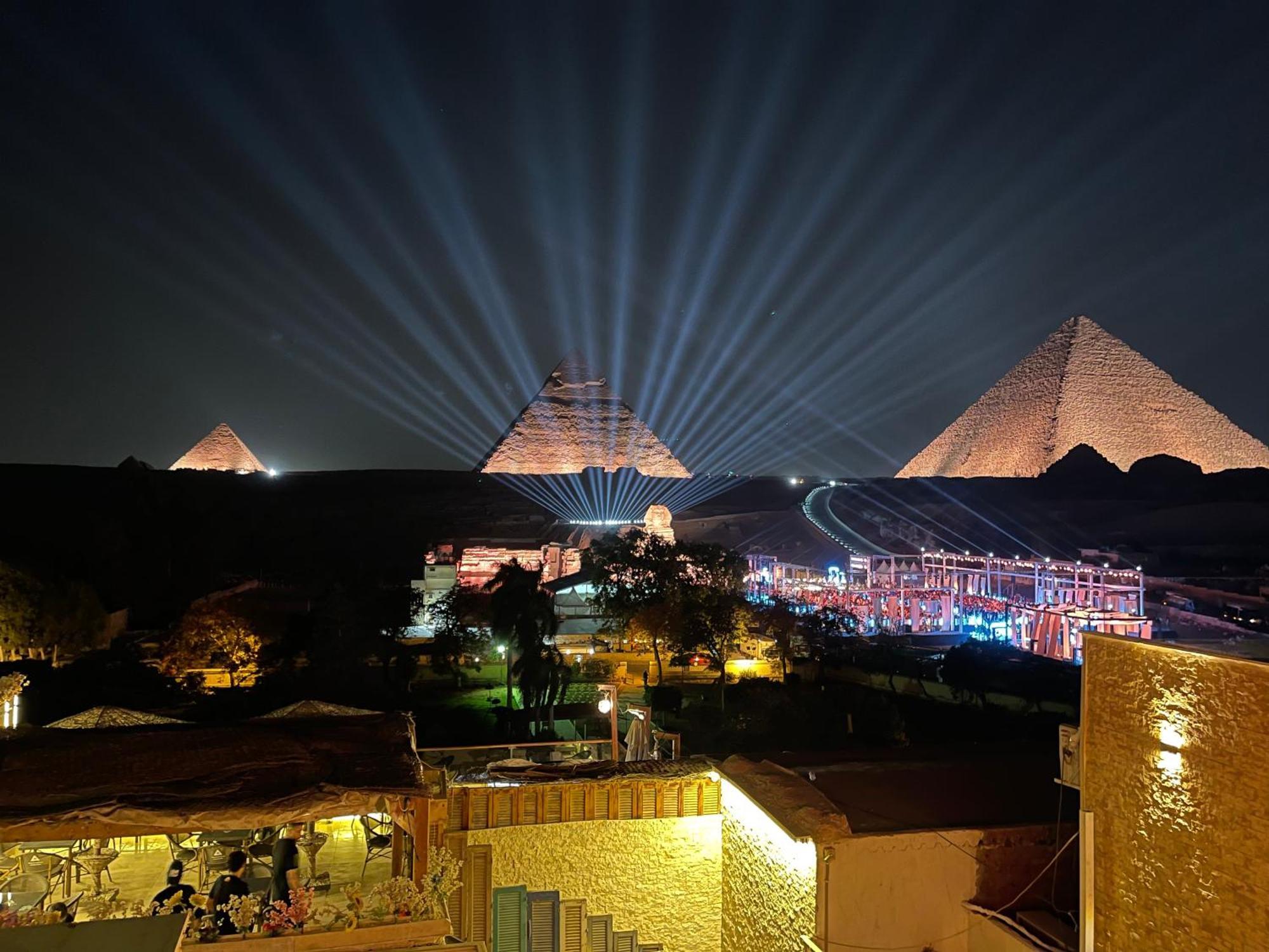 Basha Pyramids Inn Kafret el-Gabal Buitenkant foto